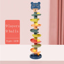 Montessori Baby Rolling Ball Tower Toy, Educational Games for Babies, Stacking Track, Developmental Toys, 1 2 3 Years Old 