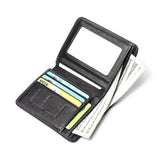ROOG Elegant Genuine Leather Men's Wallet|Multi-Card Slot Design|Lightweight and Stylish|Suitable for Everyday and Business Use