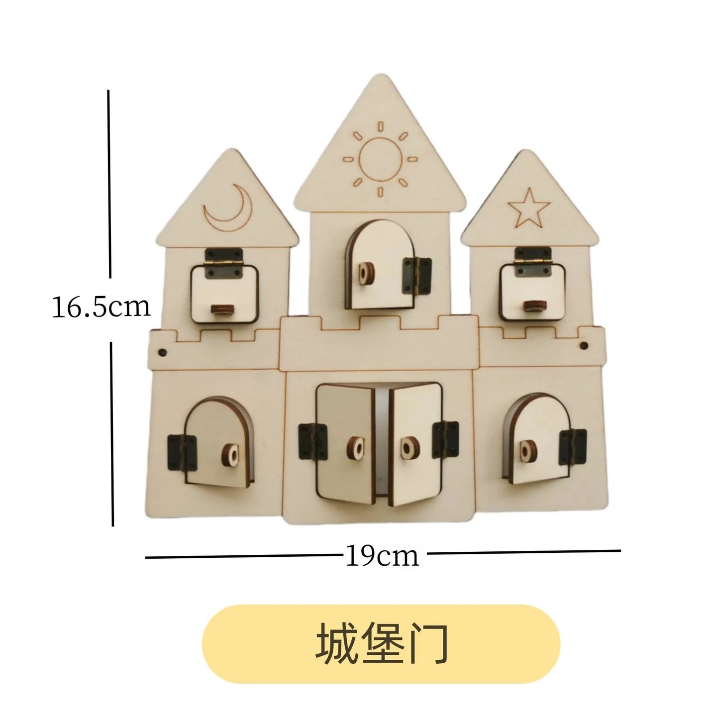 DIY Montessori  Busy Board Material Accessories Rainbow Card Water Pipe Aid Early Education Learning Skill Toy Wooden Toys Gifts