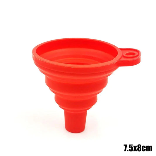 Long Stem Car Funnel, Anti-splash, Gasoline Oil Filling Tool, Plastic, Truck Engine Oil Change Refueling Funnel, Car Accessories