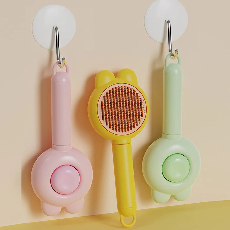 Cat Combing Special Rabbit Ear Comb To Floating Hair Needle Comb Pet Comb Easy Hair Removal And Massaging Brush Multifunctional