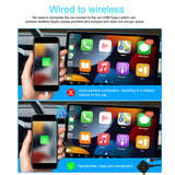 Podofo Wireless Carplay Box Android Auto Box USB AI Box AI Voice GPS Bluetooth Adapter WIFI Carplay Dongle For VW/Audi/Toyota