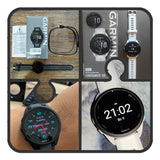 Garmin Forerunner 165 Basic Style Smart Sports Watch, 1.2 Inch Amoled Screen, Gps, Compatible with Multiple Languages