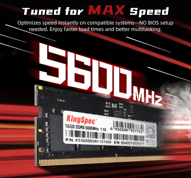 KingSpec Memoria Ram DDR4 8GB 16GB 32GB 2666 3200 RAM for Laptop Notebook Memoria RAM DDR4 1.2V Laptop RAM