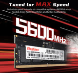 KingSpec RAM Memory DDR4 8GB 16GB 32GB 2666 3200 RAM for Laptop Notebook DDR4 1.2V Laptop RAM