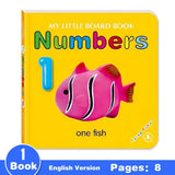 Baby Colorful Pattern Card Books Interactive Sensory Baby Toys Newborn Development Gift Accompanying Reading Early Education