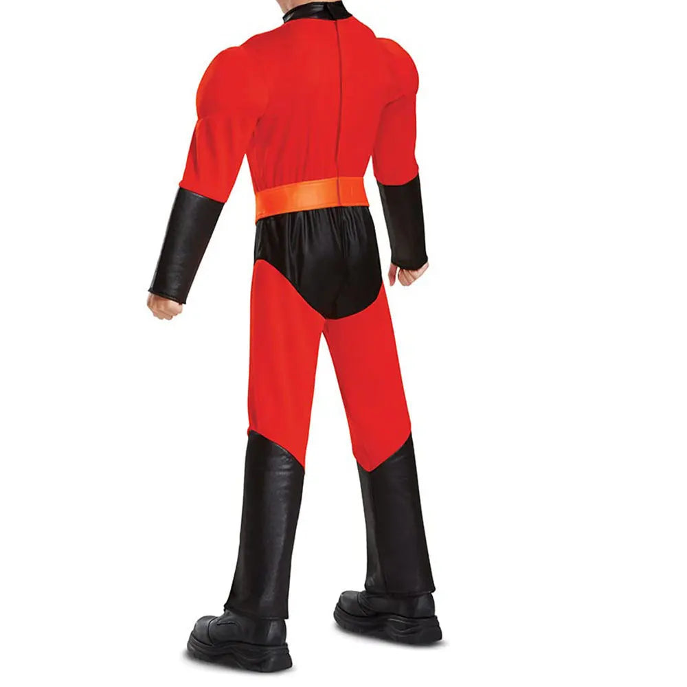 Mr Mrs Incredibles Cosplay Elastigirl Hulk Spider Family Adult Suit Jumpsuit Bodysuit Halloween Costumes Jumpsuit
