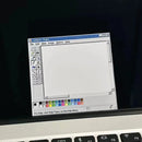 50 Sheets Vintage Computer Drawing Board Notepad Retro Style Memo Pad Square Paper for Creative Illustration and Design Pads