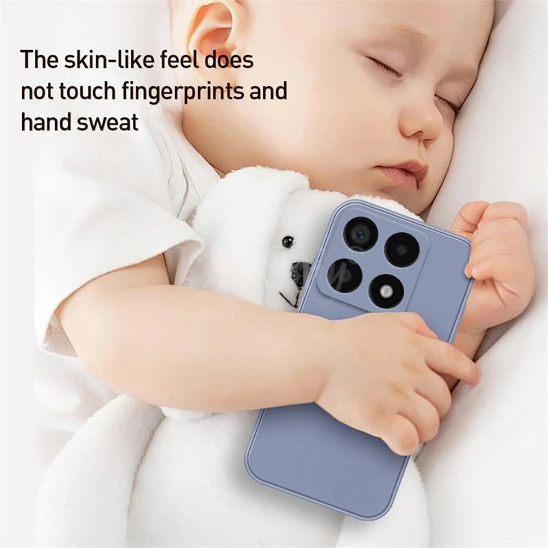 For Xiaomi 14T Pro Case Liquid Silicone Original Plain Rubber TPU Protector Case Xiaomi 14T Pro Cover TPU Shockproof Mi 14T Pro