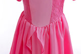 Peach Cosplay Costume for Girls Fancy Princess Cosplay Pink Dress Carnival Birthday Party Kids Movies Ball Gowns Clothes