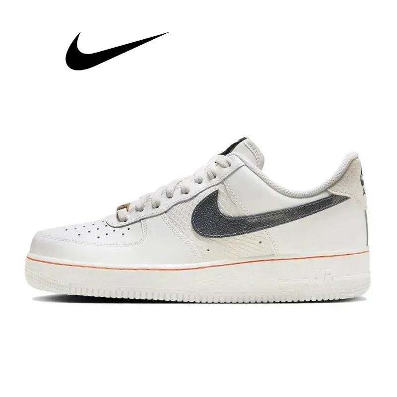 NIke Air Force 1 07 Bits For Men And Women, Embarkation , Classics, All White, Casual Sneakers, Af 1 Sports Zelongmulti Role Boa