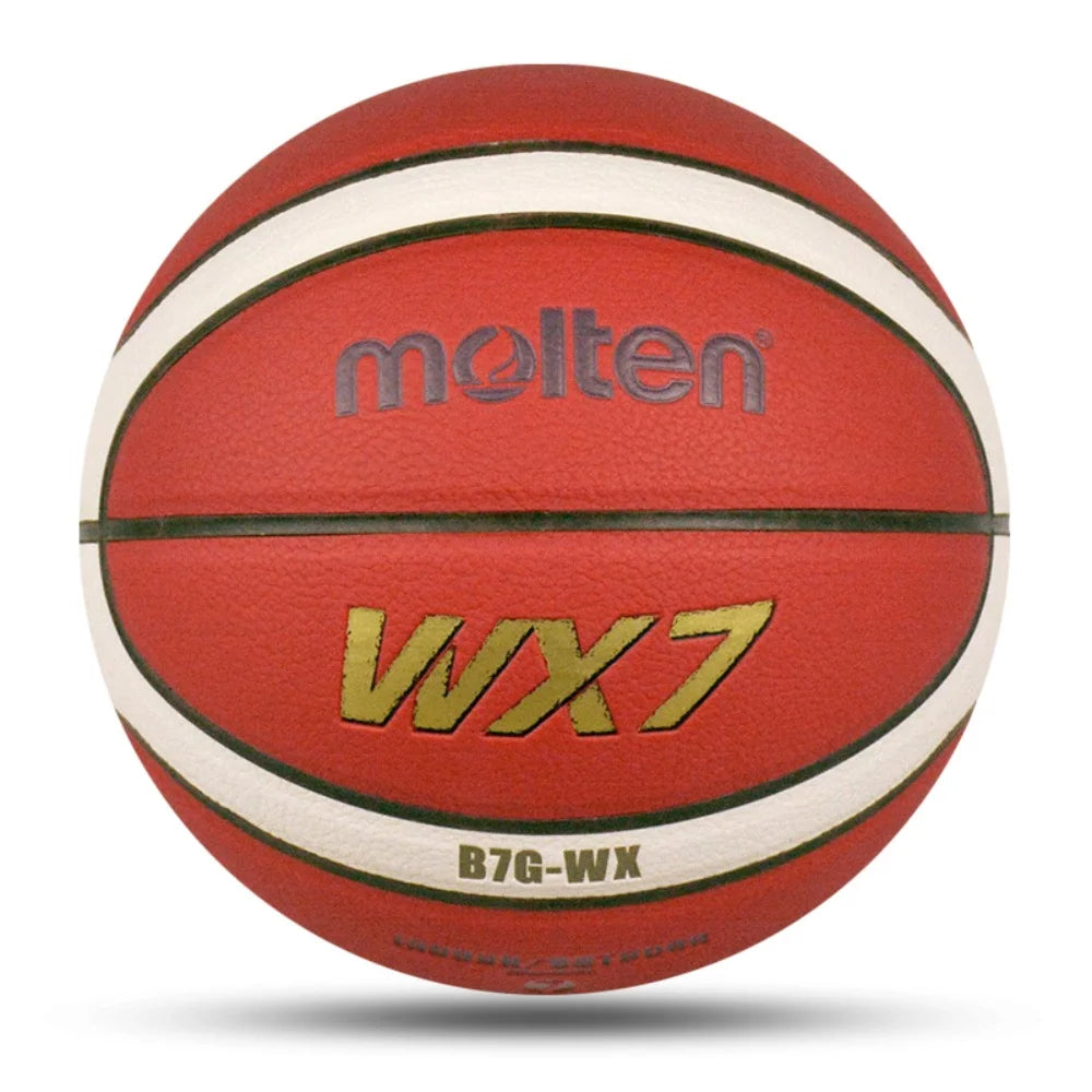 2025 Molten Basketball Official Size 7/6/5 PU Material Indoor Outdoor Men Ball Training Match Game Team Original Baloncesto