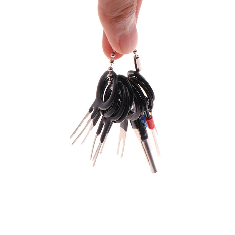 Car Terminal Removal Repair Hand Tools Electrical Wiring Crimp Connector Pin Extractor Kit