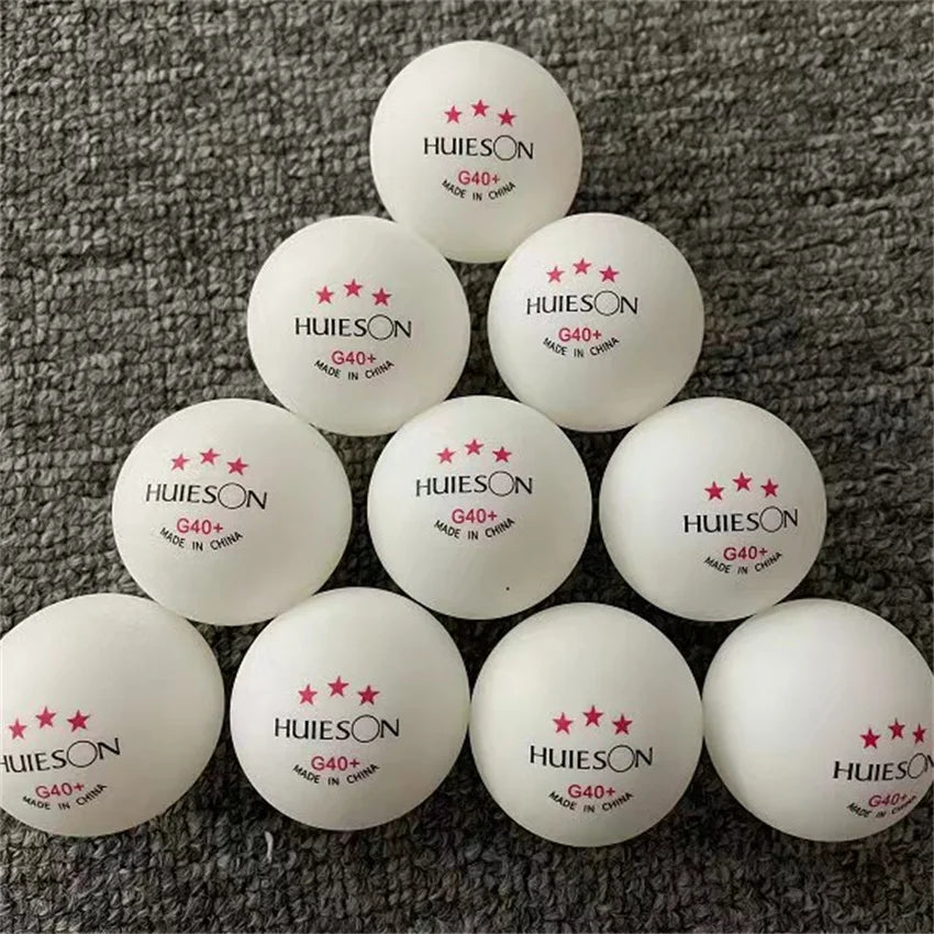 Huieson 50/100 PCS High Quality Ping Pong Balls International Standard Table Tennis Balls  For Competition And Training