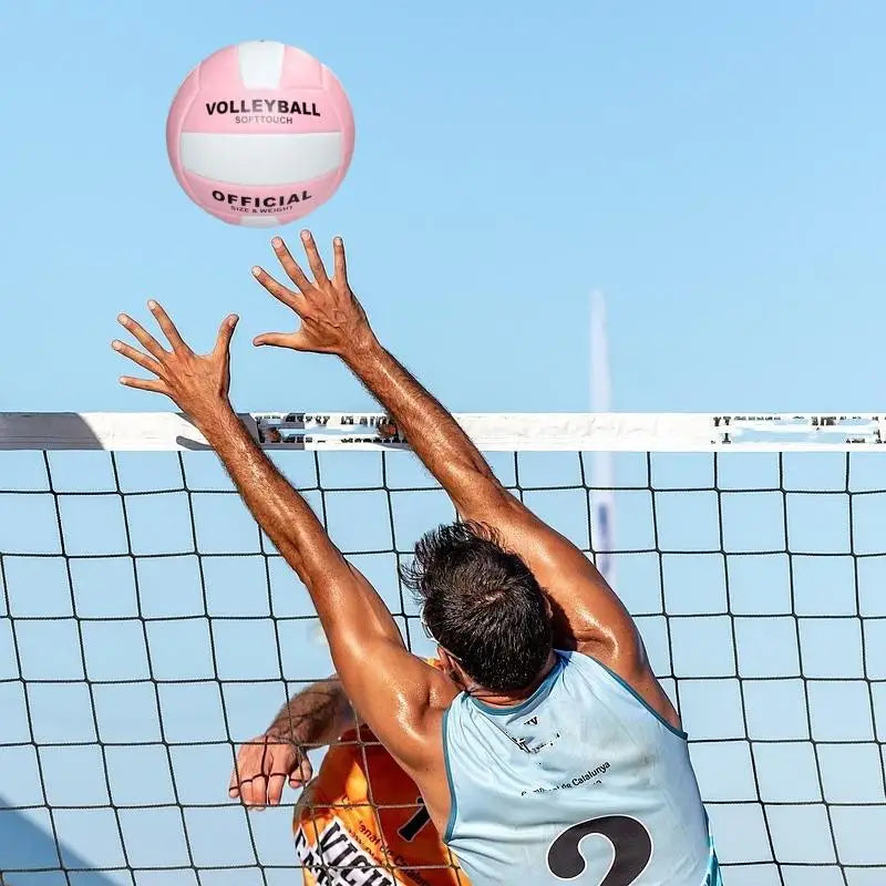 1PC Size 5 Volleyball Soft Indoor Outdoor Volleyball For Game Gym Training Beach Play Volleyball For Beginner Teenager