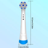 Compatible with Oral B iO Electric Toothbrush Replacement Brush Heads, Toothbrush Head Refills for iO 2 3 4 5 6 7 8 9 10 Series