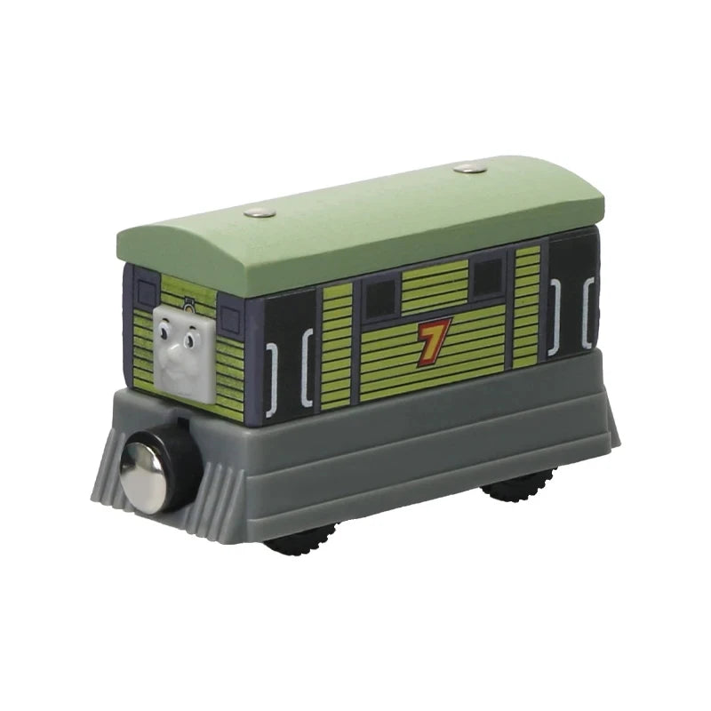 Thomas And Friends Wooden Trains Magnetic Connectable Track Trains Toys Handel Molley Lady Diesol Oliver Donald Educational Toys