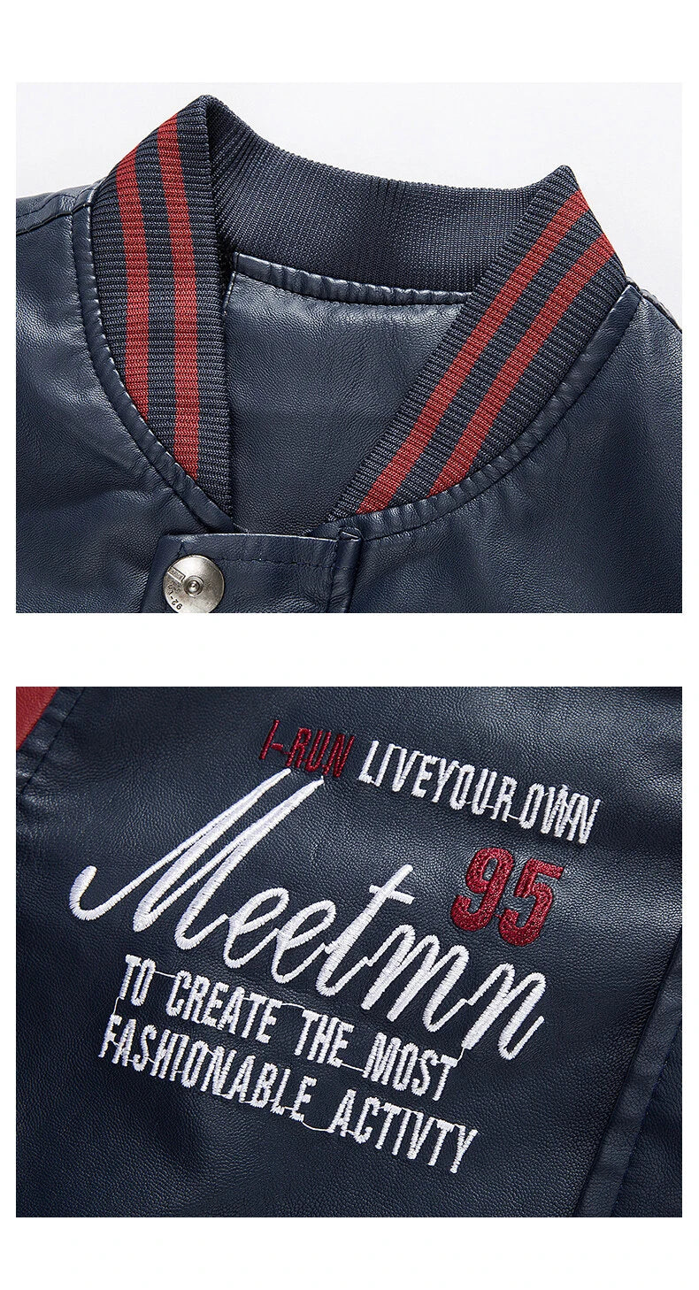 Motorcycle Wear Men Racing Motorcoss Jacket Winter Motorbike Clothing Protector Waterproof Moto PU Leather Jacket