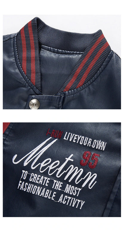 Motorcycle Wear Men Racing Motorcoss Jacket Winter Motorbike Clothing Protector Waterproof Moto PU Leather Jacket