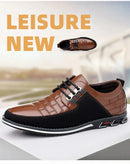 2024 Autumn Business Casual Shoes for Men Trend Classic Leather Shoes Outdoor Men Sneakers Sewing Breathable Men's Dress Shoes