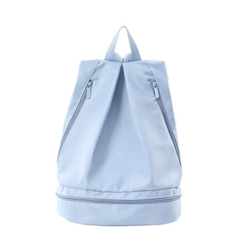 Wet Dry Separation Fitness Bag Swimming Bag Waterproof Travel Sport Bag Basketball Soccer Pouch Hiking Climbing Backpack