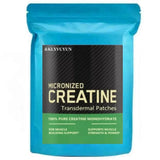 Creatine Monohydrate Transdermal Patches - Supports Muscles, Cellular Energy, and Cognitive Function - 32 Patches/Bag