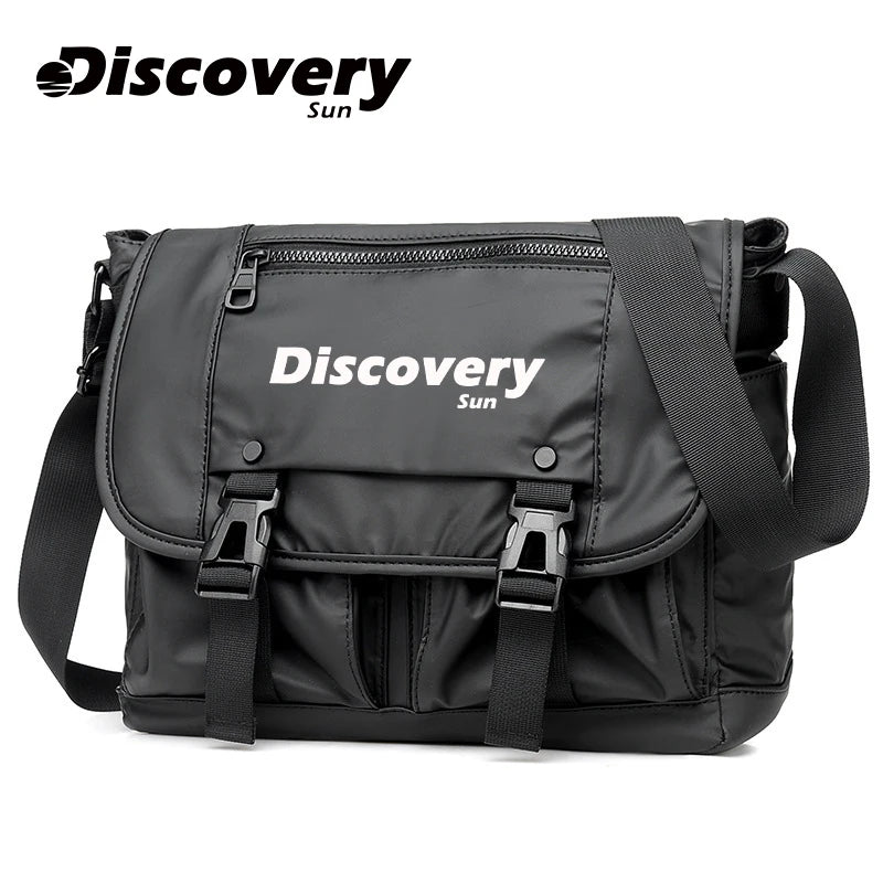Mochila de lona multifuncional DISCOVERY-SUN, mochila informal para senderismo, mochila escolar para deportes al aire libre, mochila de viaje de gran capacidad.