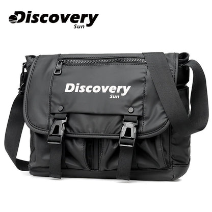 Mochila de lona multifuncional DISCOVERY-SUN, mochila informal para senderismo, mochila escolar para deportes al aire libre, mochila de viaje de gran capacidad.