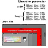 Gray mouse pad Large/Small overlocked mousepad xxl desktop keyboard table pad gray series game desk mat computer accessories