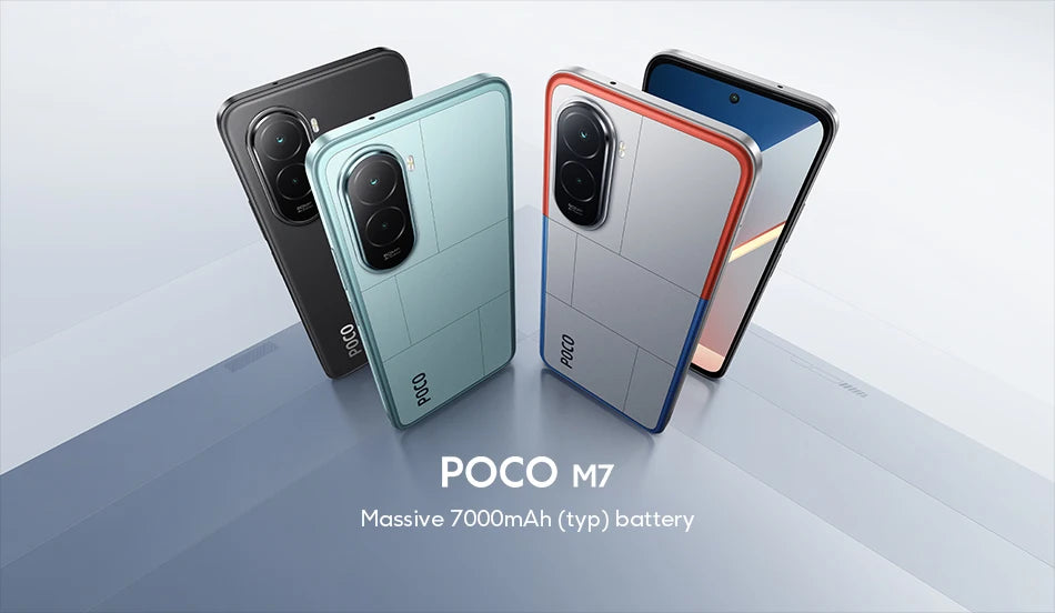 Global Version POCO M7 Snapdragon 685 Smartphone Immersive 6.9" 144Hz FHD+ Display 7000mAh battery 33W Charging NFC
