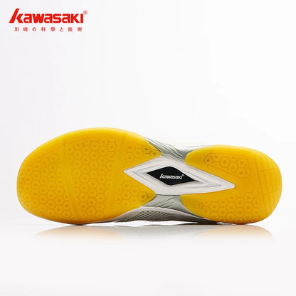 Kawasaki New Badminton Shoes Sneakers Mens Tennis Breathable Anti-Slippery Sport Shoes for Men Women K-065D