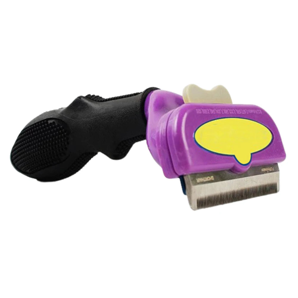 Peines para quitar el pelo de mascotas y gatos, cepillos de aseo para perros y gatos, peines de masaje para la caída del pelo, cepillo de limpieza y desenredado para recortar el pelo de mascotas.