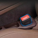 2pcs Car Seat Gap Filler Organizer Waterproof Car Seat Gap Plug Strip with 2 Grooves Seat Gap Storage Auto Interior Accessories