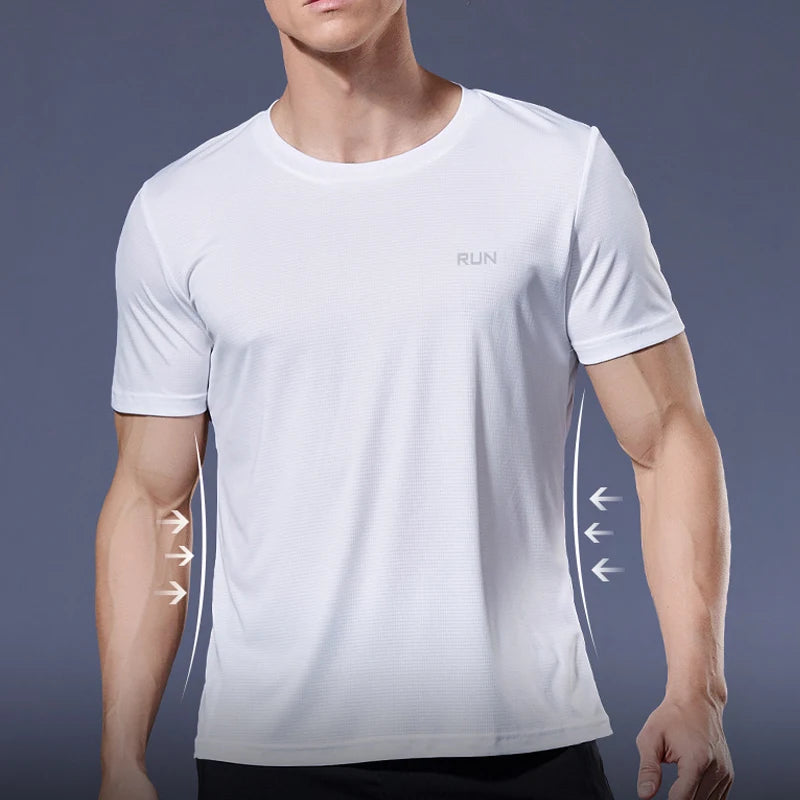 Camisetas para correr, camisetas de fútbol, ​​camisetas deportivas para hombre, camisetas para correr para hombre, camisetas deportivas de compresión de secado rápido para fitness y gimnasio.