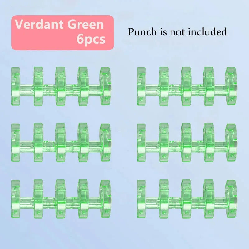 Fromthenon 5 Holes Puncher Loose Leaf Notebook Paper Mini Puncher Loose-leaf Binding Student Office Stationery Supplies