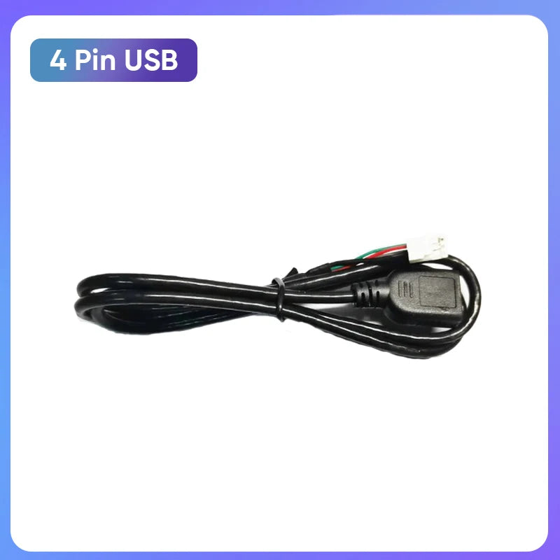 MAMSM Microphone 4G Card Fan USB GPS Rear View Camera RCA Output AUX SIM Slot Radio Converter 16PIN Power Cable For Car Radio