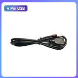 MAMSM Microphone 4G Card Fan USB GPS Rear View Camera RCA Output AUX SIM Slot Radio Converter 16PIN Power Cable For Car Radio