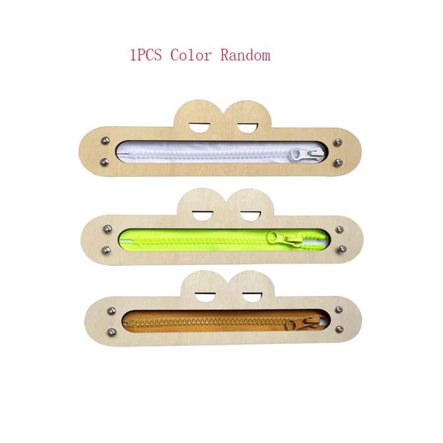 Wood Busy Board Accessories Baby DIY Montessori Toy Early Learning Wooden Toy Wooden Elements Parts for Kids Education Skill Toy
