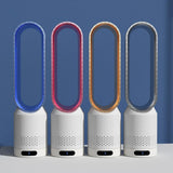 Leafless fan, household electric fan, no pages, silent air filter, circulating fan, bed head, floor standing desktop