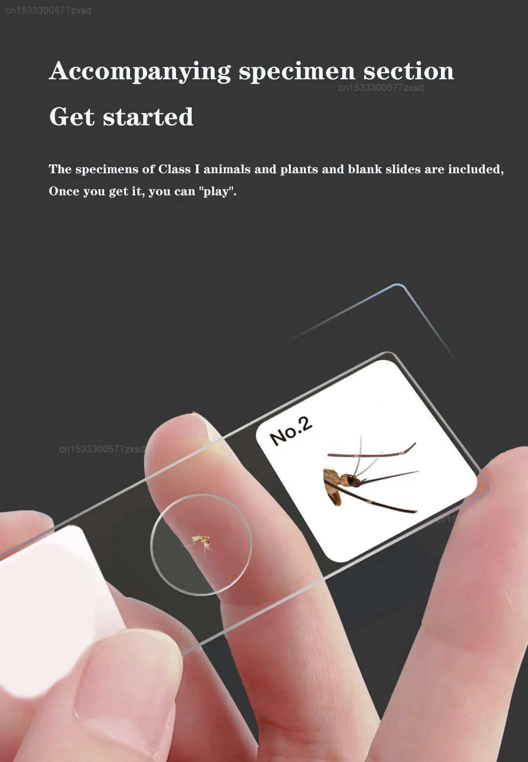 Xiaomi Intelligent Electronic Microscope Professional Observation Supplies Smart APP Magnifier Portable Household Long Endurance