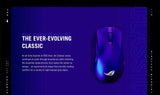 Asus ROG Gladius III Wireless AimPoint Lightweight RGB Gaming Mouse 36000DPI ROG AimPoint Optical Sensor Tri-Mode Connectivity