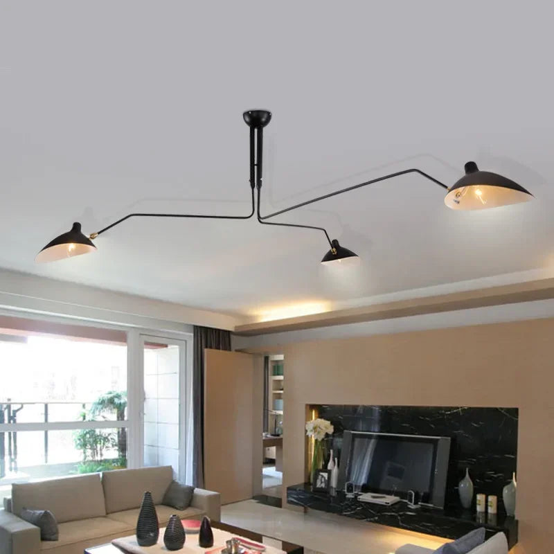 Modern Creative Spider Grabbing Pendant Light Personalized and Simple Living Room LED Ceiling Lamp Bedroom and Study Light