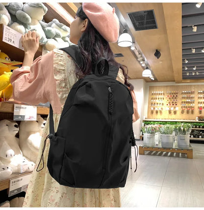 Large Capacity Schoolbag Male and Female High School College Students Simple Leisure Sports Backpack Fashion Travel Backpack
