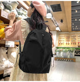 Large Capacity Schoolbag for Boys and Girls, High School and College Students, Simple Casual Sports Backpack, Fashion Travel Backpack