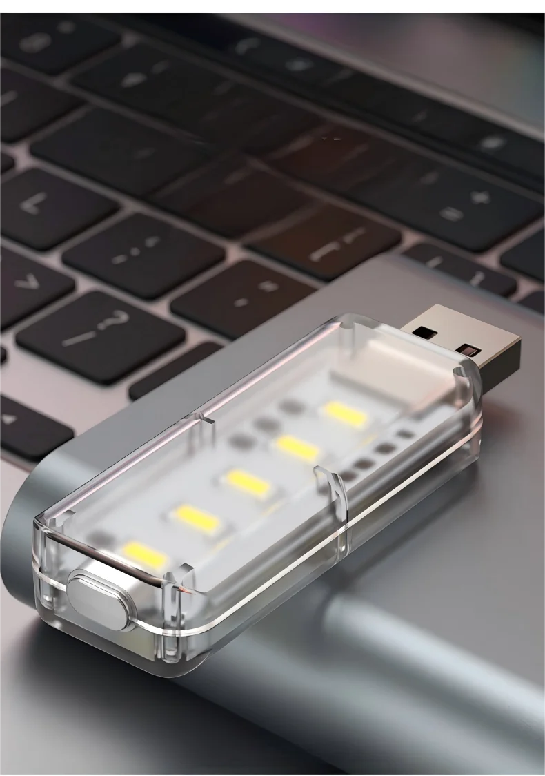 Portable Dimmable Touch Control 10LEDs USB Night Light 5V Bulb for Bedroom Study PC Laptop Mobile Power Bank Plug in Lighting
