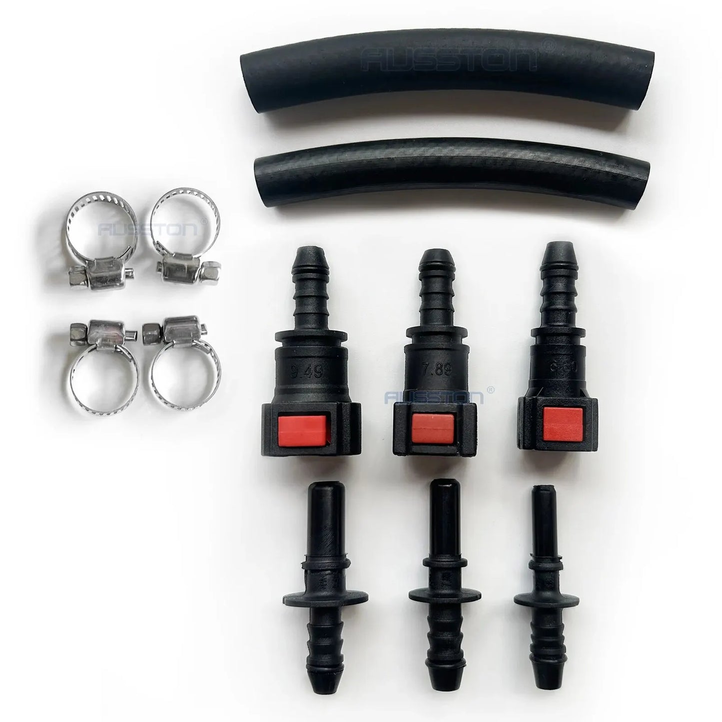 Fuel Pressure Test Kit, combustível manômetro, combustível injeção bomba Tester, Gauge Kit para carro, motocicleta, caminhão, 0-100PSI