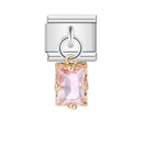 URING New Italian Charm Bracelet Pendant Series Shell Imitation Pearl Heart Personalized Assembly Chain Y2k DIY Making Jewelry