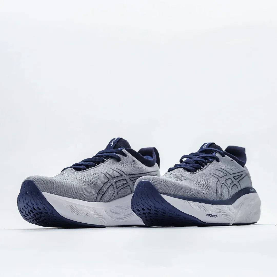 Zapatillas de running Asics Nimbus 25 originales para hombre, amortiguación y estabilidad. Zapatillas deportivas Asics unisex.