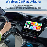 OTTOMOTION Android Ai Box Wireless CarPlay Adapter Android Auto Built in Youtube Netflix Tiktok IPTV for Car with Wired Carplay
