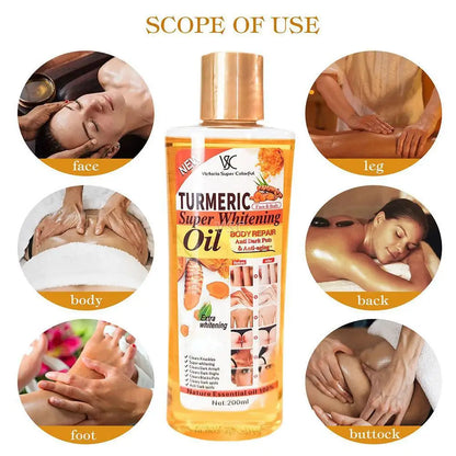 200ml Turmeric Essential Oil For Face & Body Moisturizing And Hydrating Natural Oil Skin Care Smoothing Face Care